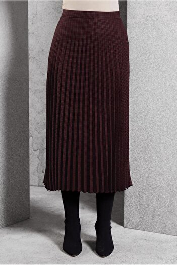 Alvina Pleated Tesettor Skirt 60627