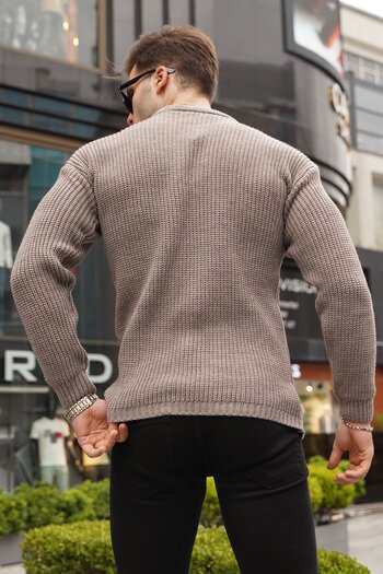 Madmext Ανδρικό πουλόβερ Mink Basic Knitwear 5990