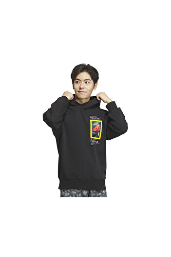 adidas Ανδρικά φούτερ Natgeo Gfx Hdy Casual IS9524 Μαύρο