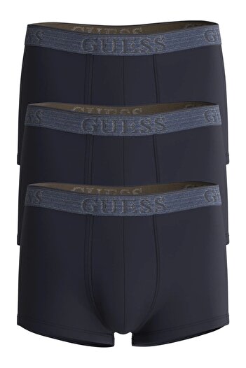 Guess Joe Boxer Trunk 3 Pack Men's Navy Blue Boxer U4Rg33K6Yw0-G7V2