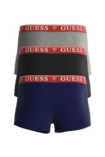 Guess Brian Hero Boxer Trunk 3 Pack Men's Gray Boxer U97G01Kcd31-He90