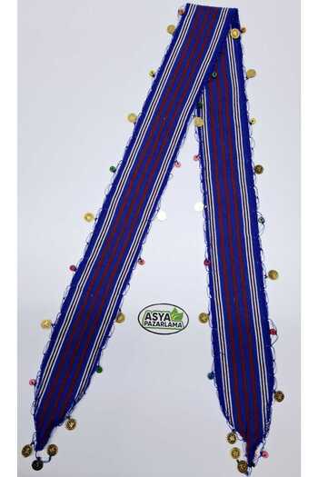 ASYA PAZARLAMA Black Sea Wooden Beaded and Lira Keşan, Scarf, Shawl, Scarf, Hair Band, Bandana, Pus