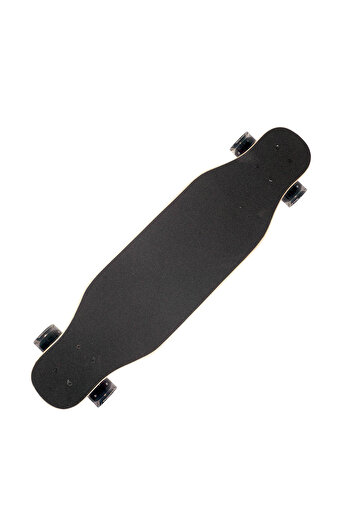 ACTION ONE Half Face Longboard 80x20 cm, with PU light wheels, ABEC-7, aluminum frame, 100 KG