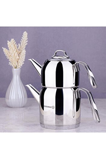 KORKMAZ A191 Steama Teapot Set