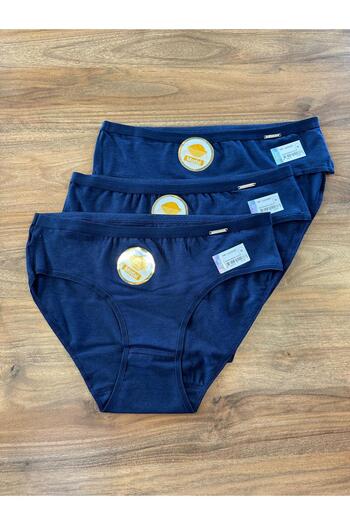 Jiber Women's Natural Modal Fabric Breathable Panties 3-Pack