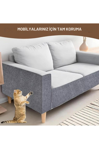KatFlex Adhesive Sofa Edge Protector Cat Scratching Carpet Nail Care Carpet(50 Cmx100 cm)