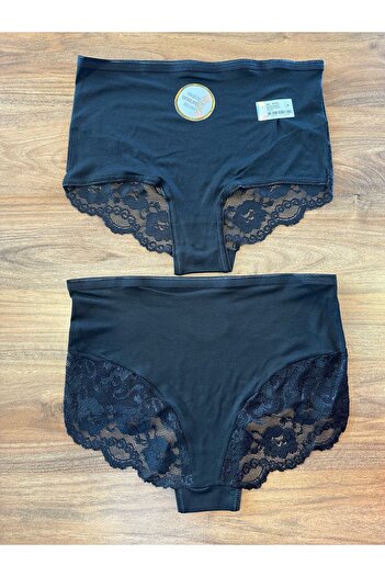 Jiber Breathable Special Mold High Waist Lace up Recovery Panties 3 Pack