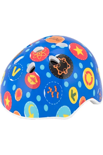 ACTION ONE Guard children's helmet and protection set, 7 pieces, size M, blue