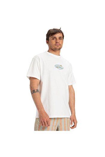 Quiksilver Nd Nature Magic Ανδρικό Λευκό T-Shirt ΑΝΔΡΙΚΟ T-SHIRT EQYZT08025