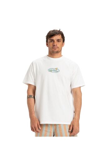 Quiksilver Nd Nature Magic Ανδρικό Λευκό T-Shirt ΑΝΔΡΙΚΟ T-SHIRT EQYZT08025