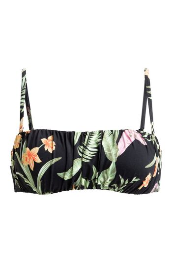 Roxy Pt Beach Classics Bandeau Women's Black Bikini Top Women's Bikini Top Erjx305423