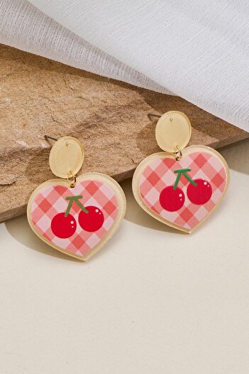 New Obsessions Cherry Cherry Lady Women's Earrings
