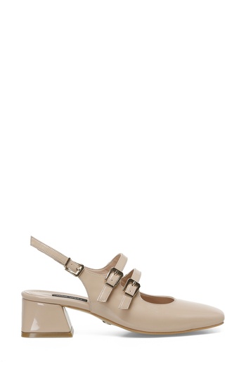 Nine West Γυναικεία παπούτσια με τακούνι BERNI 4PR Cream
