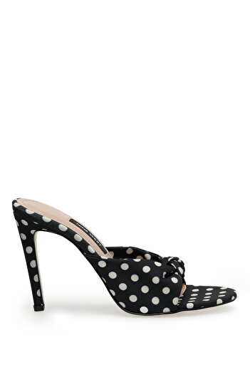 Nine West Neo 3Fx Black Women's Heeled Slippers