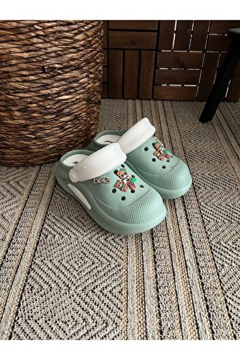 Behtah Kundura Closed Front High Sole Slippers Garden Doctor Nurse Daily Slippers (Choose One Size Larger!)
