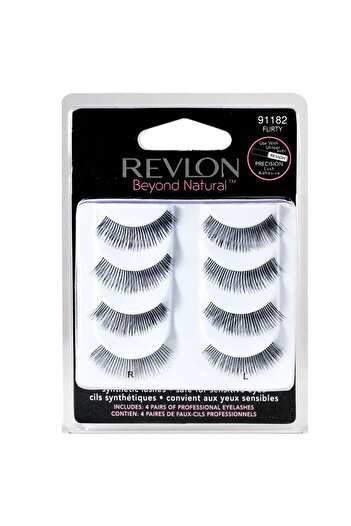 Revlon Revlon Beyond Natural 4 Pack Lashes 91182 Black