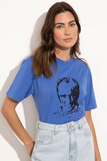 Nacar 29 Ekim 23 Nisan 19 Mayıs Atatürk Baskılı Tshirt Gösteri Kutlama Kıyafeti
