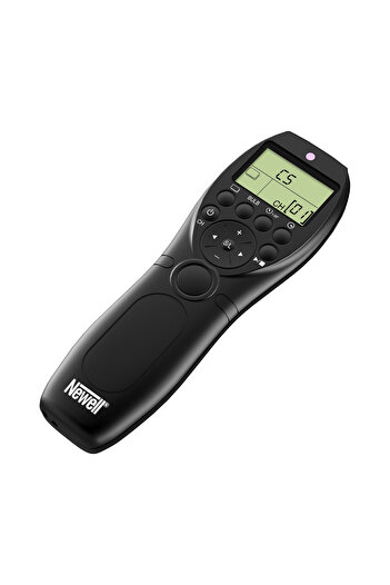 Newell Wireless remote control with intervalometer for Canon, Newell, Black