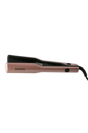 KRYPTON Ceramic Hair Straightener, 230°C Max Temp, Slim Plates, 360° Swivel Cord – Travel-Friendly Use