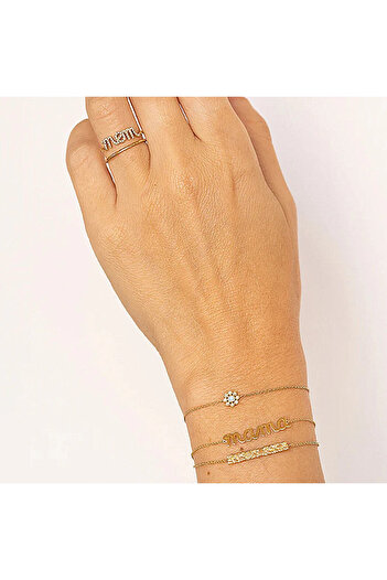 delis Bratara Argint 925, Jw1020, Model Mama, Placata Cu Aur