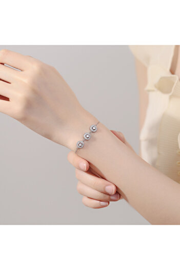 delis Bratara Argint 925, Jw661, Model Elegant, Placata Cu Rodiu