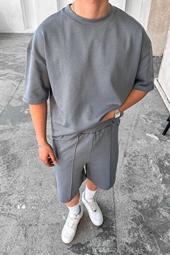 HAFKAGİYİM Smoked Cozy Premium Oversize T-Shirt