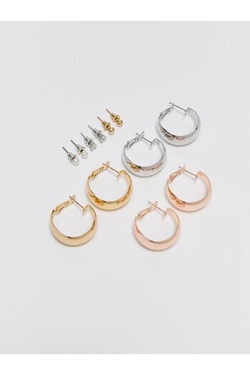 LC Waikiki Mixed Women's Earrings Set of 12 (S3)
