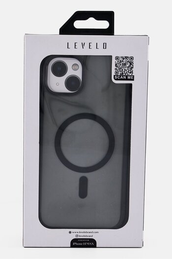 Levelo iPhone 14 Plus Magsafe Clara Phone Case, Grey
