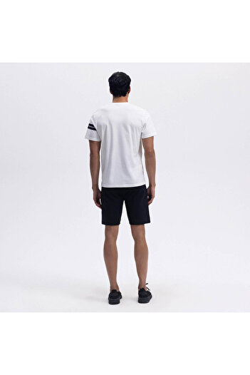 Ellesse Bisiklet Yaka Ekru Erkek T-Shirt EM442