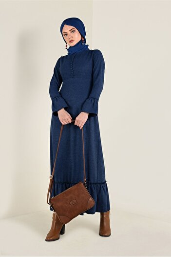 Alvina Cotton Flounce Dress 4568