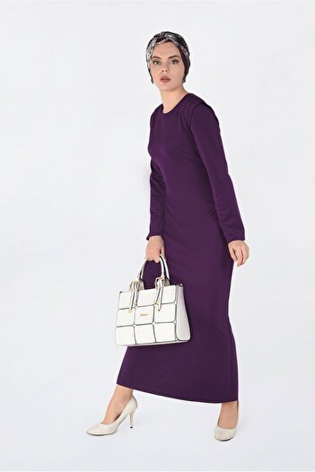 Alvina Straight Cut Submersible Fabric Dress 4785