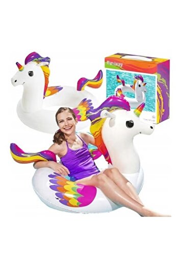 BESTWAY Unicorn Swimming Pool Mat 150X117CM 26-41114