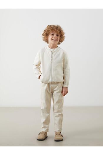 LC Waikiki Basic Boys' Zippered Sweatshirt (S5)