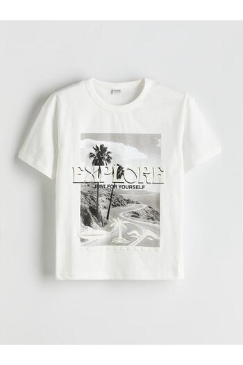 LC Waikiki Crew Neck Boys T-Shirt and Shorts