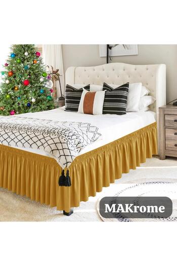 Makrome Pedestal Ruffle Pedestal Skirt Complete Elastic > Single / Double Elastic Adjustable Pedestal Ruffle