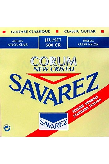 Savarez Corum New Crystal Rouge - Normal Tension Classical Guitar String