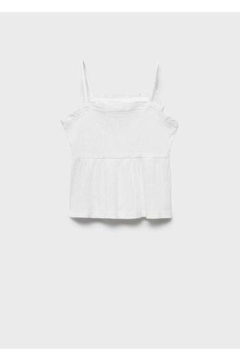 MANGO Kids Blouse with Embroidery Details