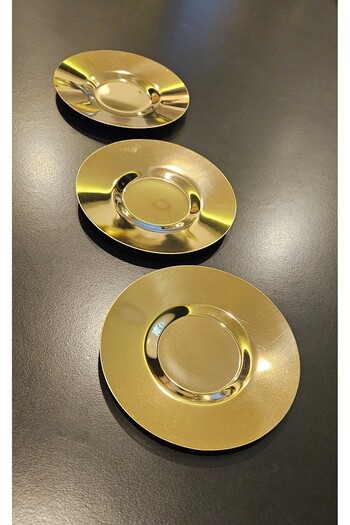 Tiamo Luna Tea Plate 6 Piece Titanium