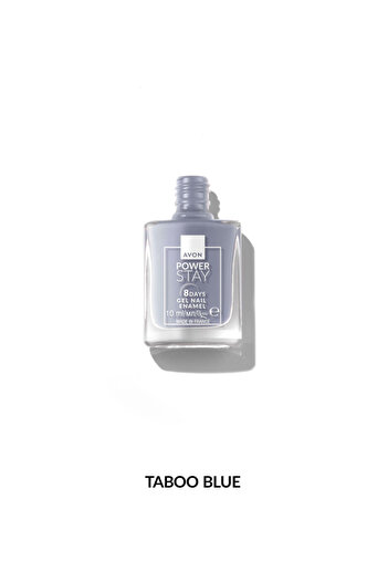AVON Avon Nail Enamel Gel Shine Taboo Blue 10Ml
