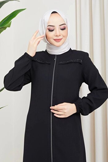 Neva Style Ferace - Chest Stone Detailed