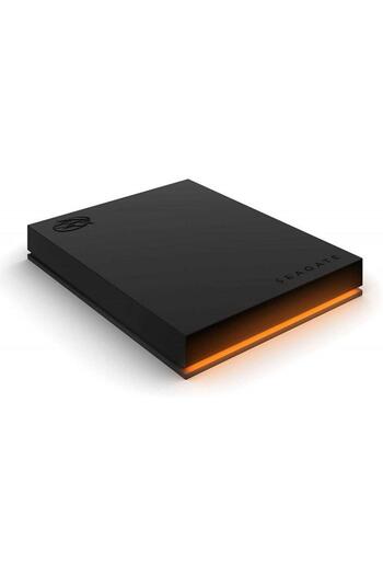 Seagate HDD Extern Seagate FireCuda Gaming 5TB, USB 3.2, Iluminare RGB (Negru)