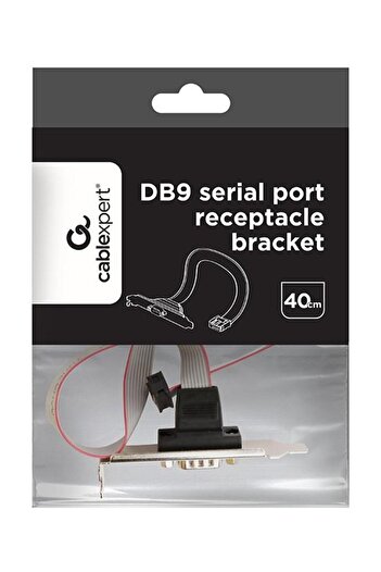 Gembird Cablu intern Gembird CC-DB9ML-01, Port serial DB9 - VGA, low-profile, 40cm, plat
