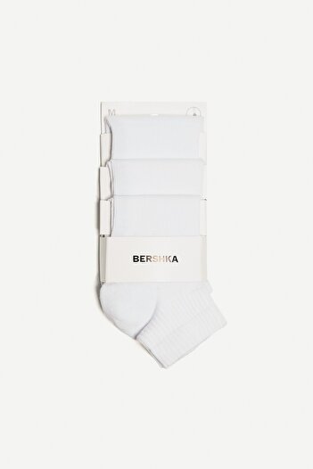 Bershka Pack of 3 pairs of sporty socks