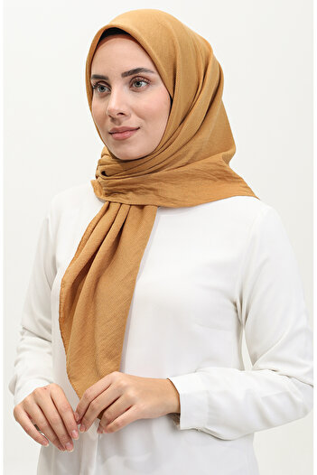 sefamerve Mustard Wrap Scarf - 90162-20