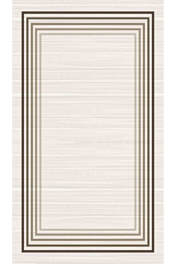 df home Geometric Scandinavian Living Room Carpet - Dustproof, Digital Printing, Washable Non-Slip Base 8153