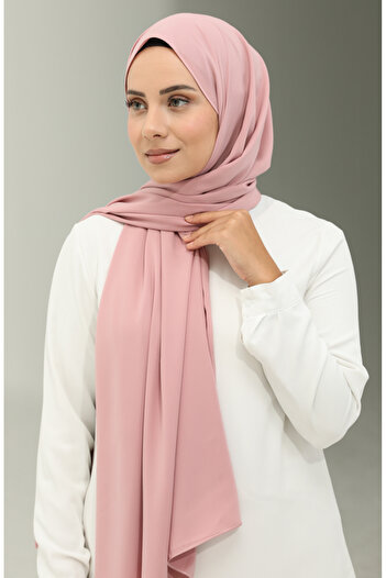 sefamerve Aymina Silk Cotton Shawl - 8612-11 Powder