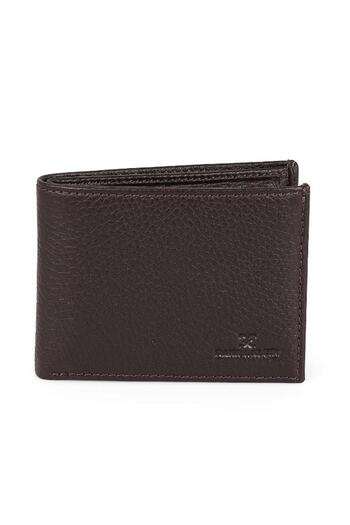 Daniel Klein DKL0789-3 Виготовлений з натуральної шкіри коричневий чоловічий гаманець та картка