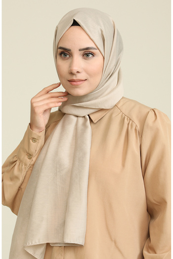 sefamerve Madame Mary Aerobin Shawl 19078-21 Stone