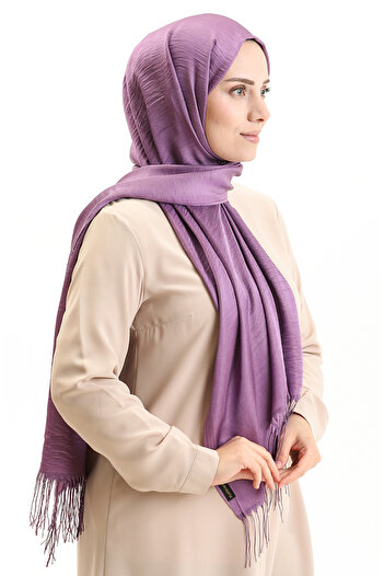 sefamerve Bright Purple Evening Dress Shawl - 2006-14 Model