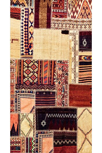 df home Digital Printed Cutting Runner - Washable Non-Slip Base, Doorway Entrance Carpet 3487